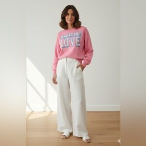 love moschino pink sweater size small